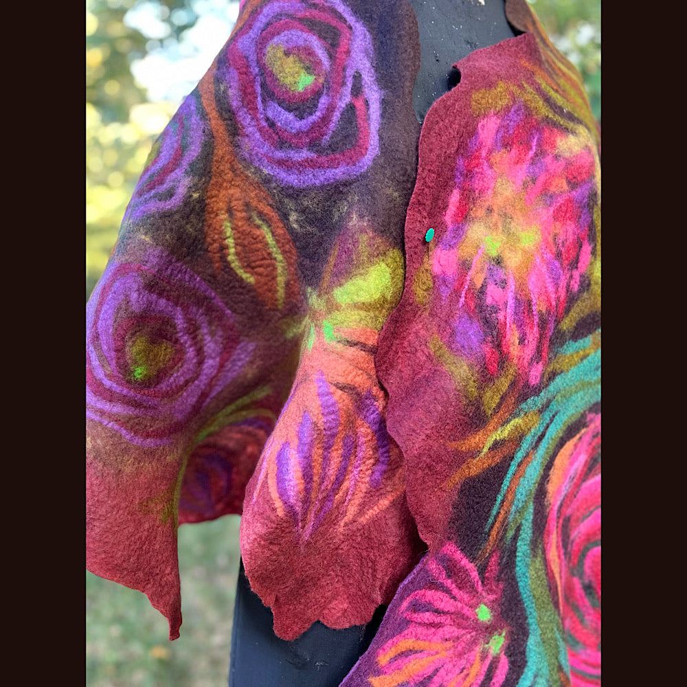 Felted Scarf 80” X 23”