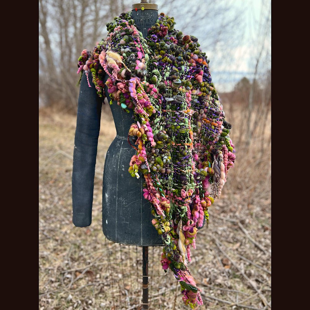 Woven shawl 82” X 37” 1 pound 1/2