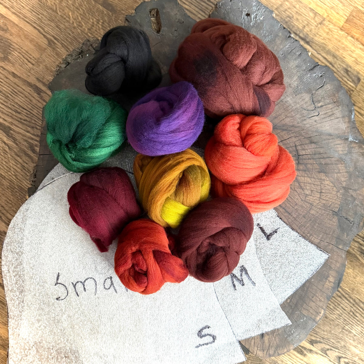 wool Felted hat kit 7 onces 200 grams
