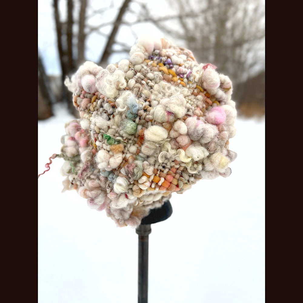 Snow rose toque (on hold)