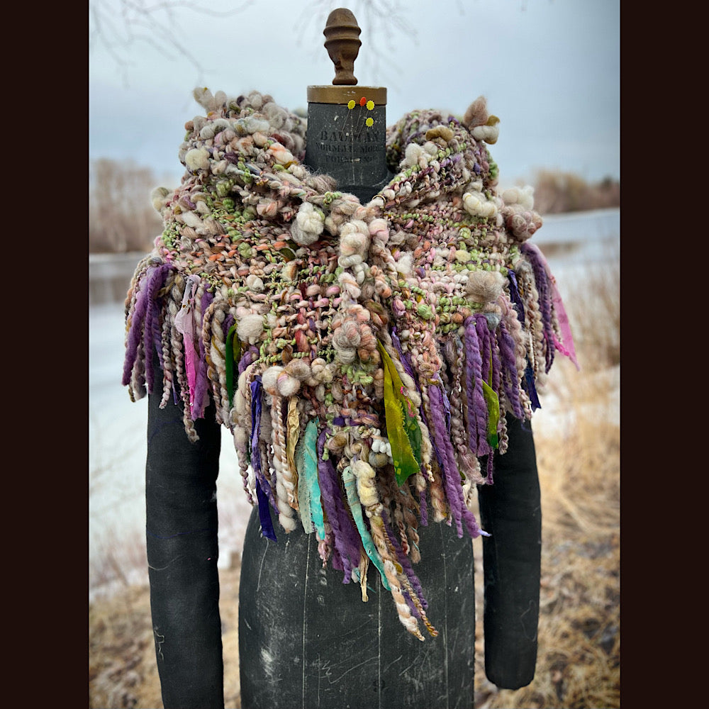 Woven shawl 82” X 37”