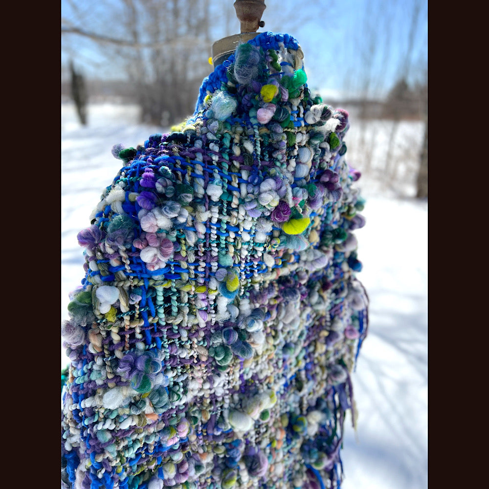 Woven shawl 82” X 37”