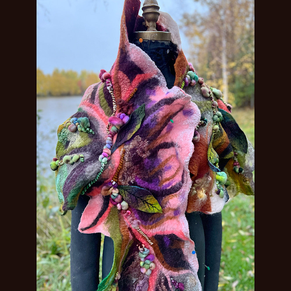 Felted Scarf 70” x 15”