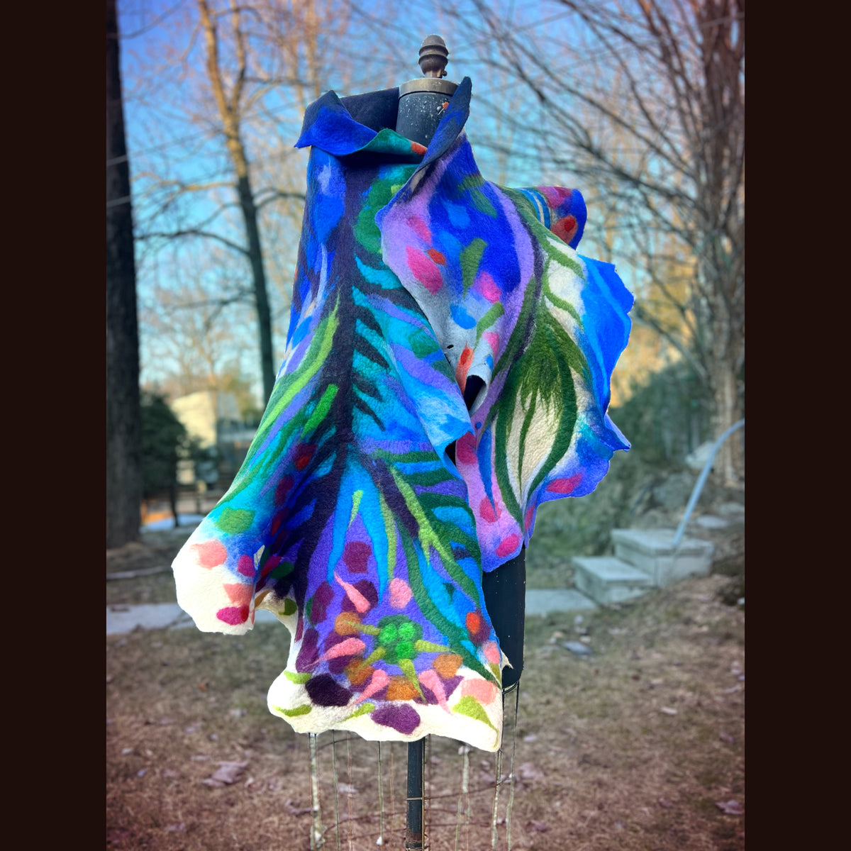 Felted Scarf 72” X 23”