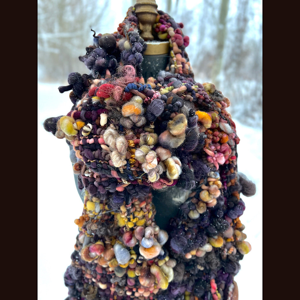 After sunset Scarf 88” X 9”