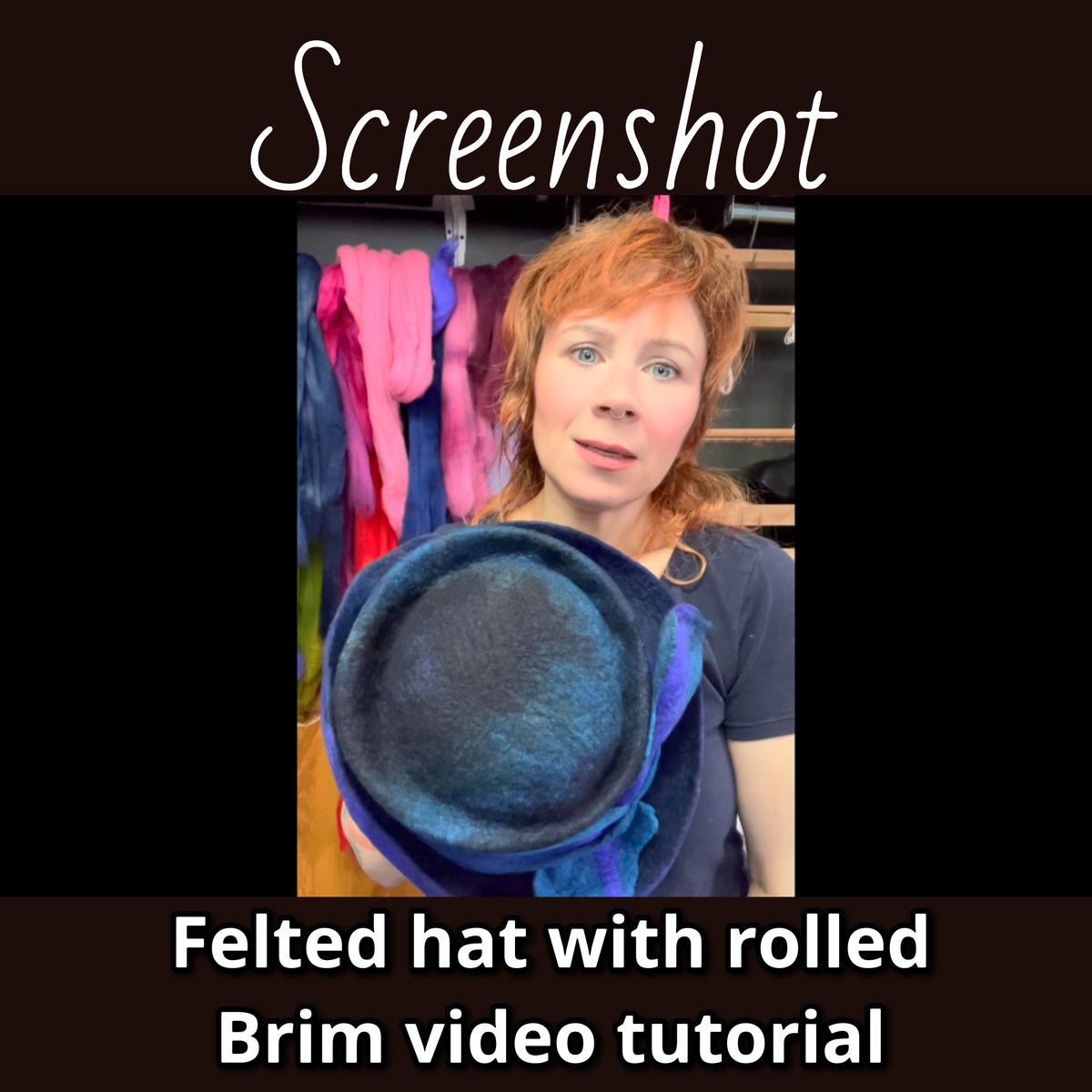 How to felt a top hat with rolled brim video tutorial 3 hours
