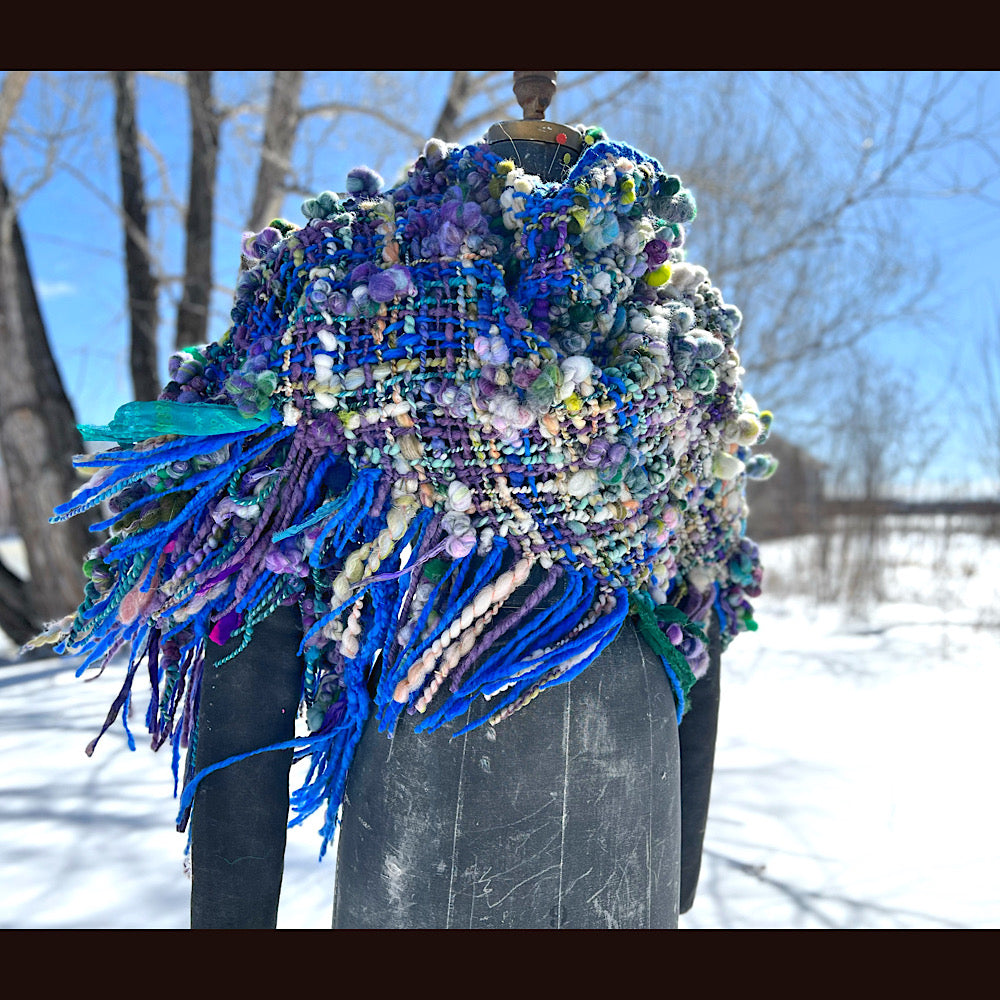 Woven shawl 82” X 37”