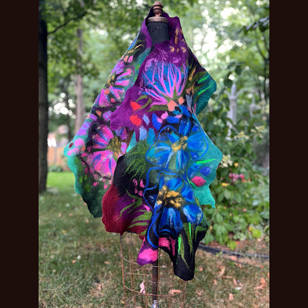 Felted Scarf 80” X 16”