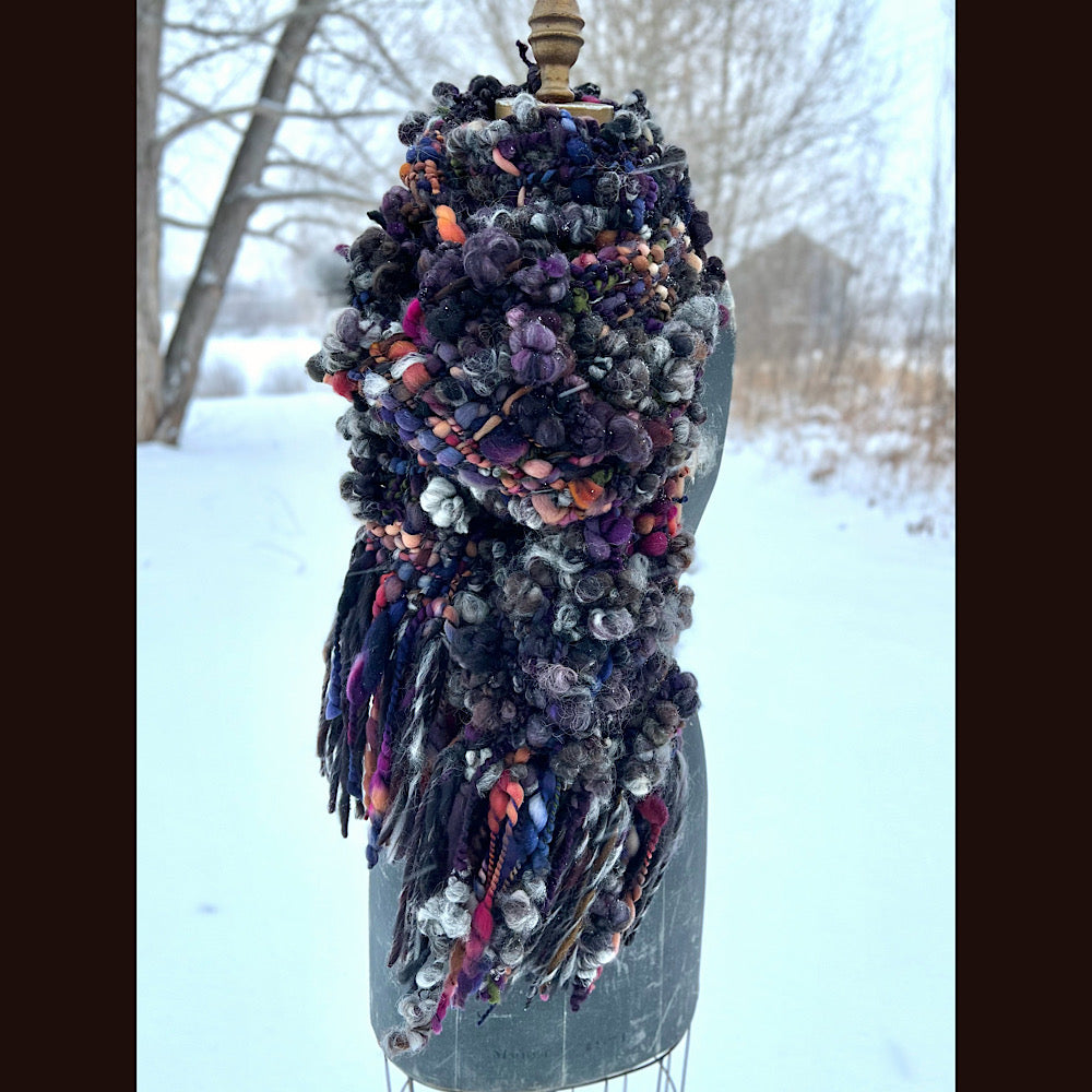 Before midnight Scarf 88” X 10”