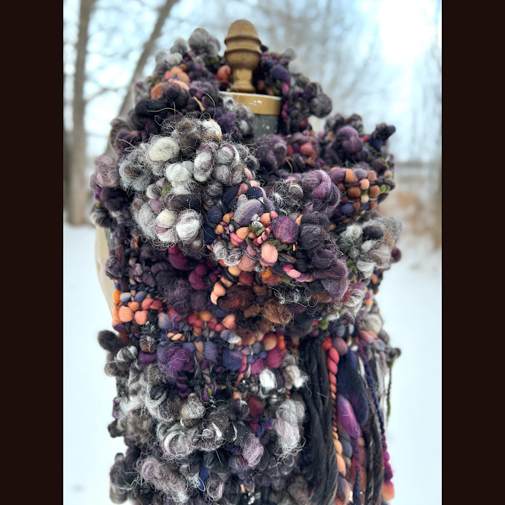 Before midnight Scarf 88” X 10”