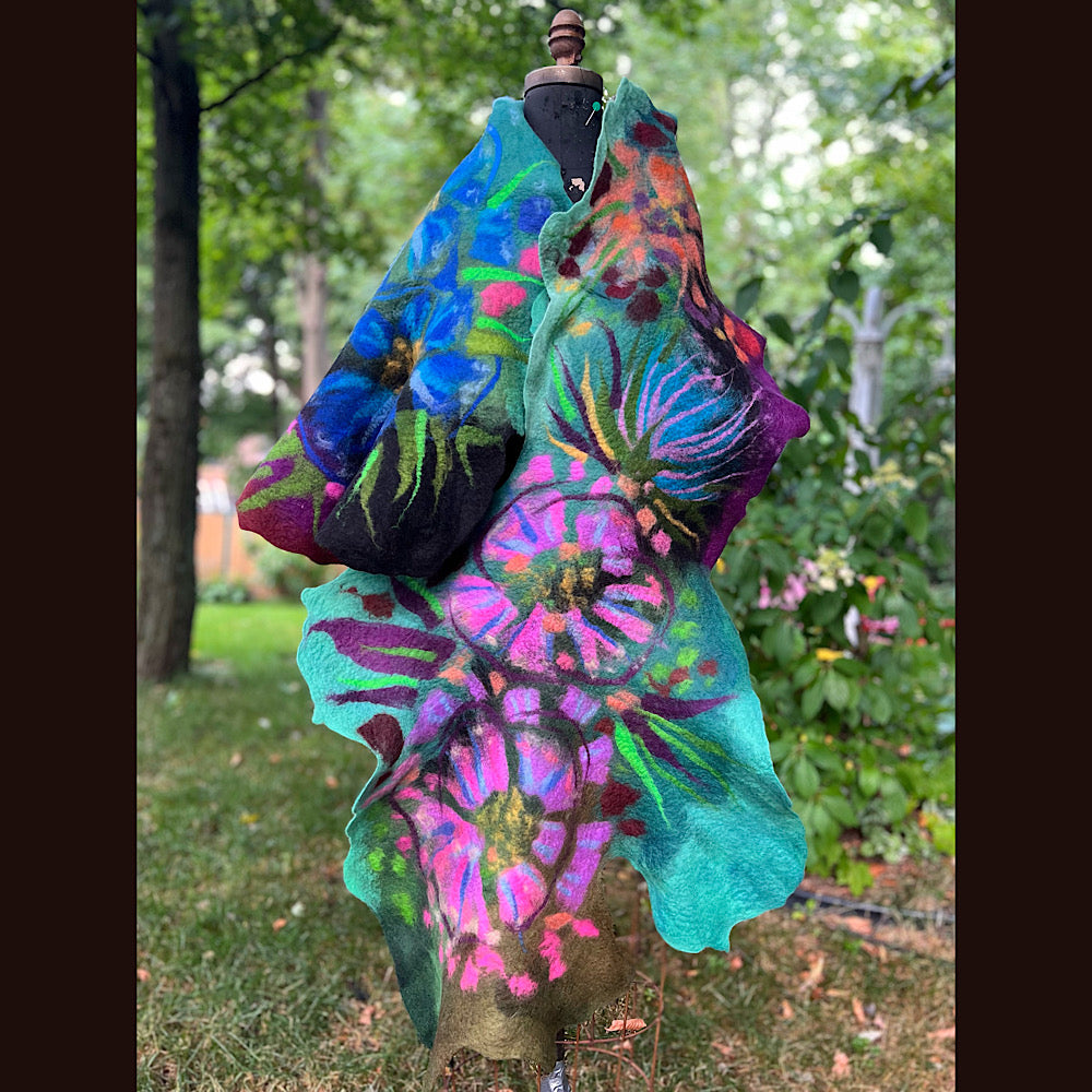 Felted Scarf 80” X 16”