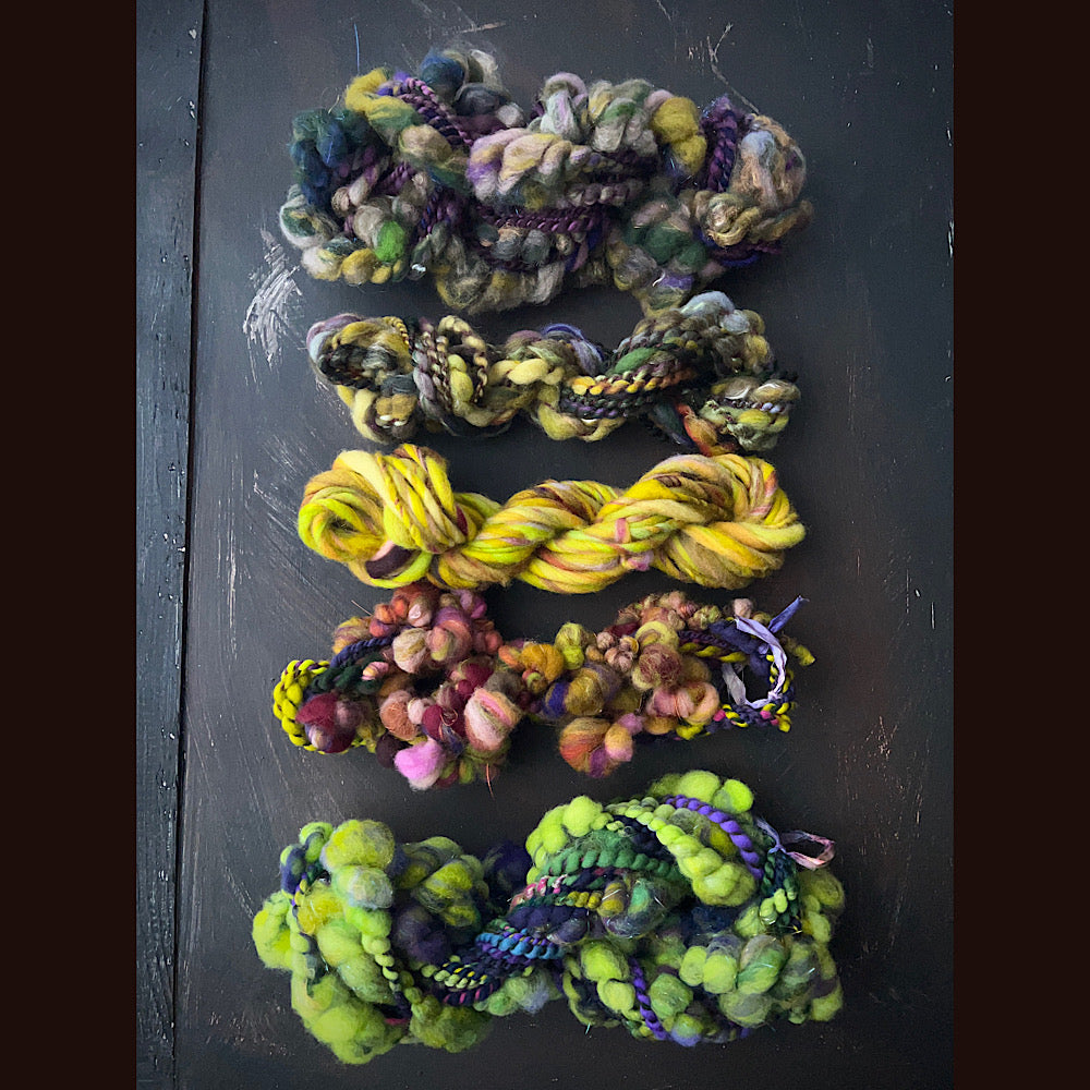 Set of art yarns 5.3 oz