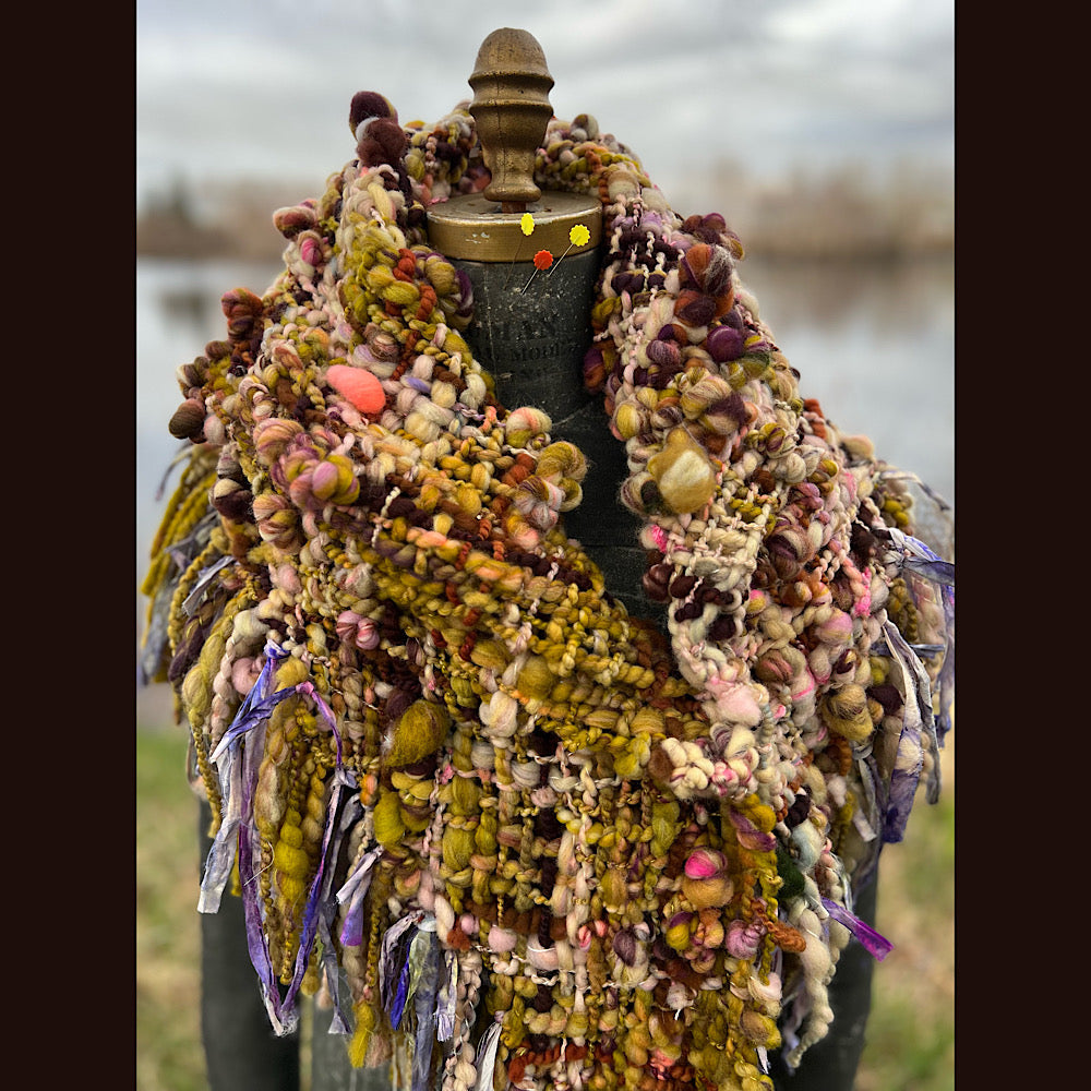 Woven shawl 82” X 36” 1 pound