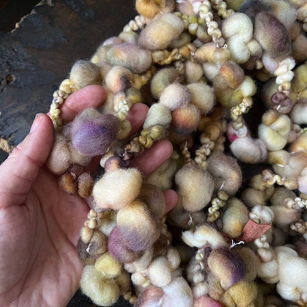 Salty caramel Jumbo boucle Art yarn 3.8 oz STOCK