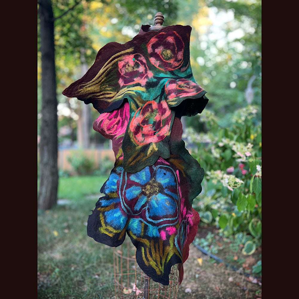 Felted Scarf 80” X 23”