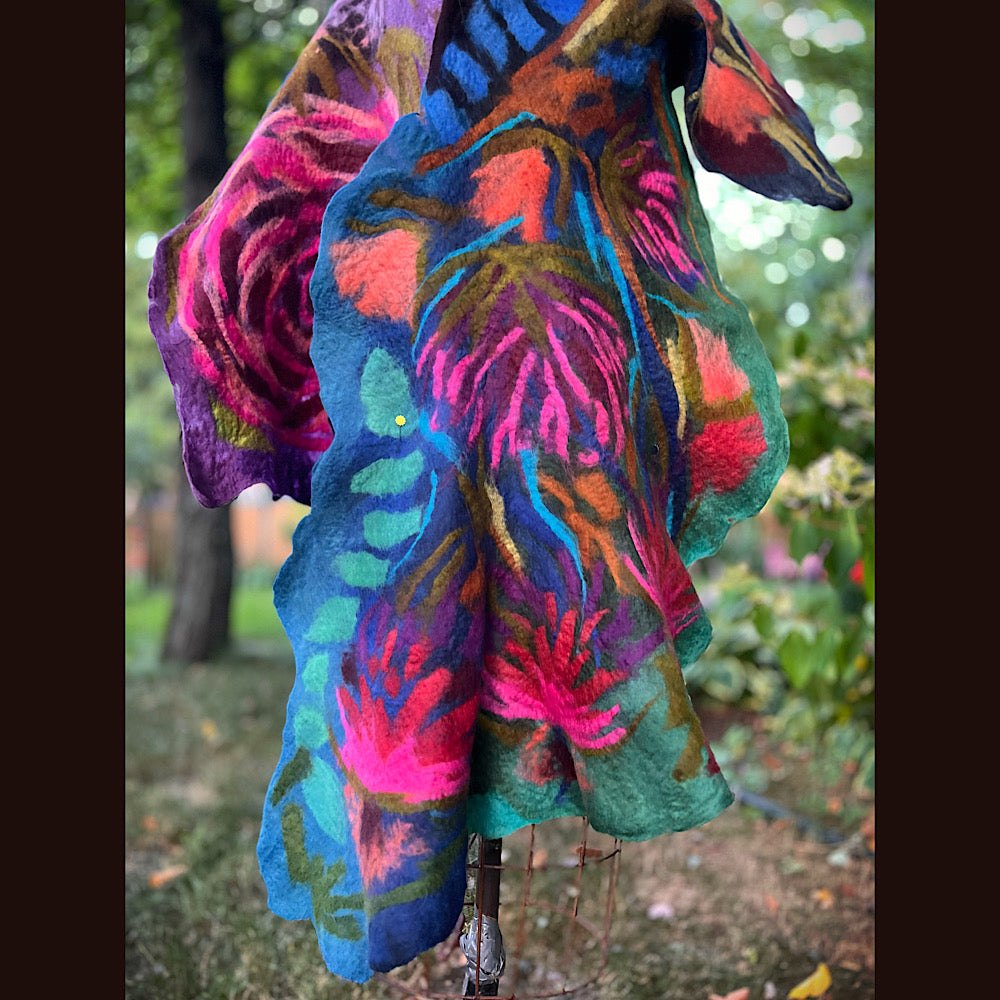 Felted Scarf 86” X 17”