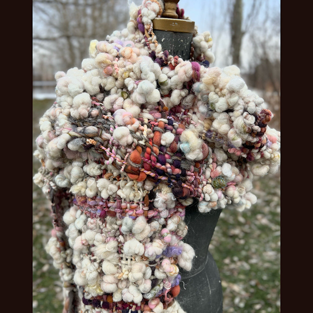 The Golden Rose Scarf 92” X 9”