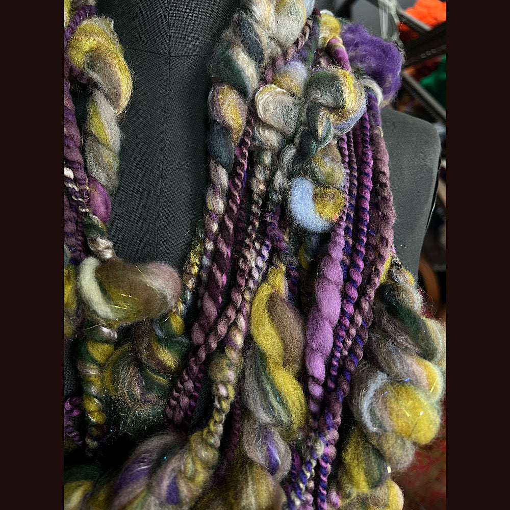 Hand spun beehives 2 oz 17 yards