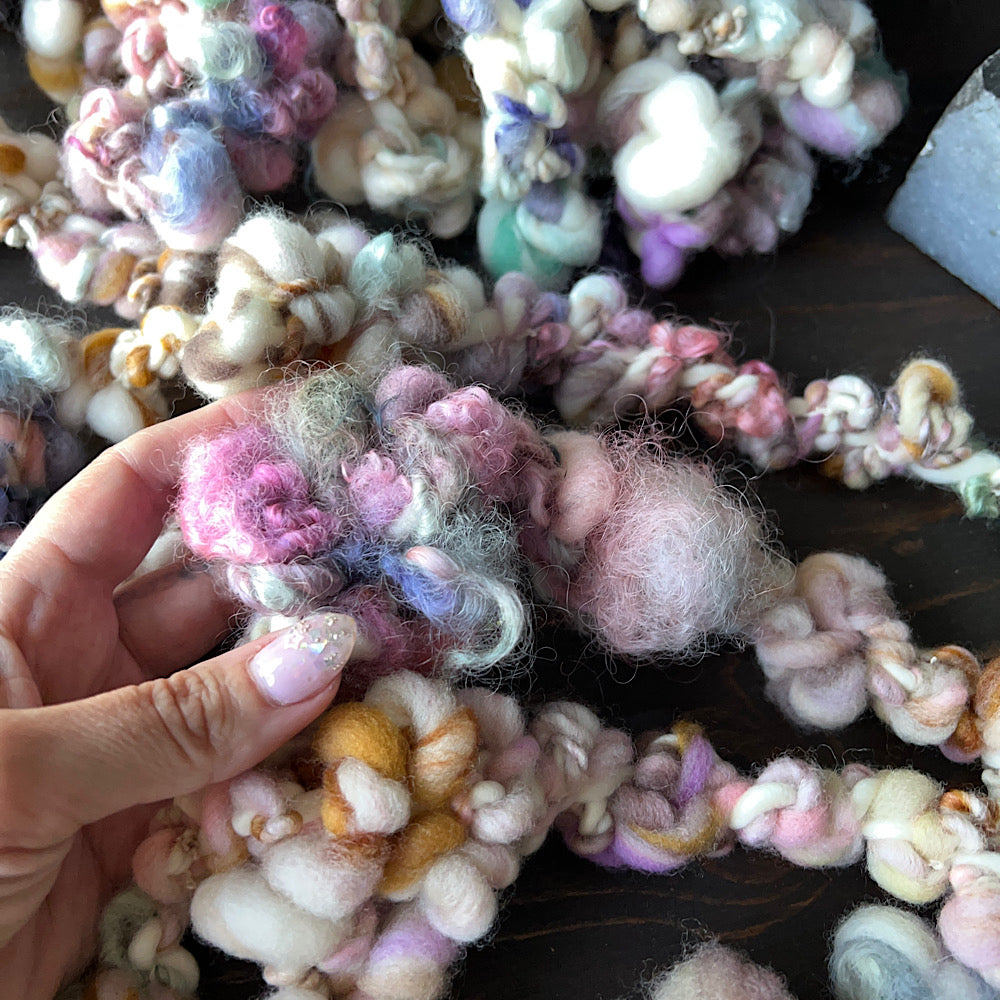 Extreme jumbo art yarn for weaving SOLD by the YARD