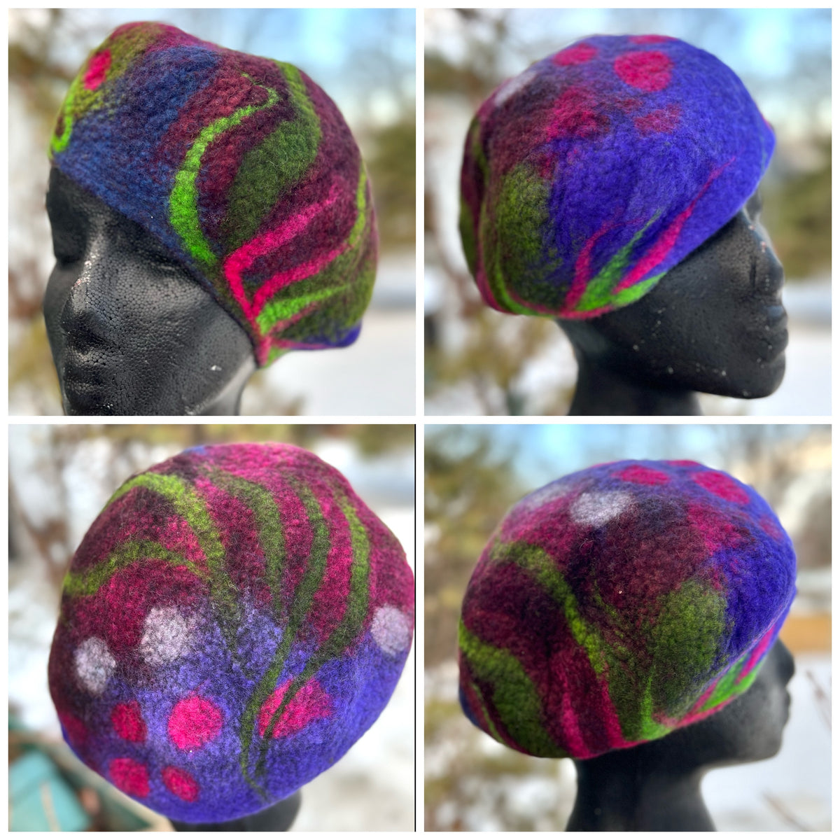 How to felt a beret video tutorial