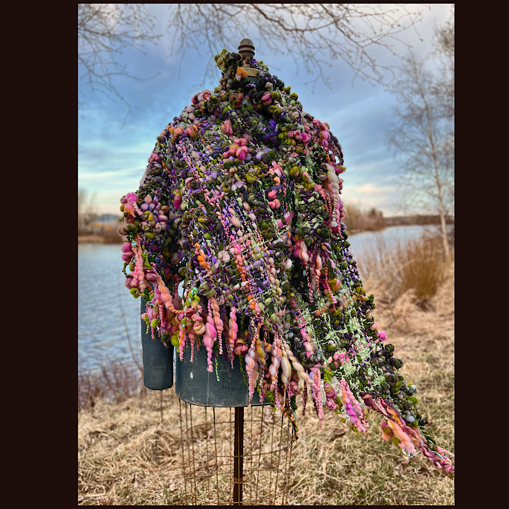 Woven shawl 82” X 37” 1 pound 1/2