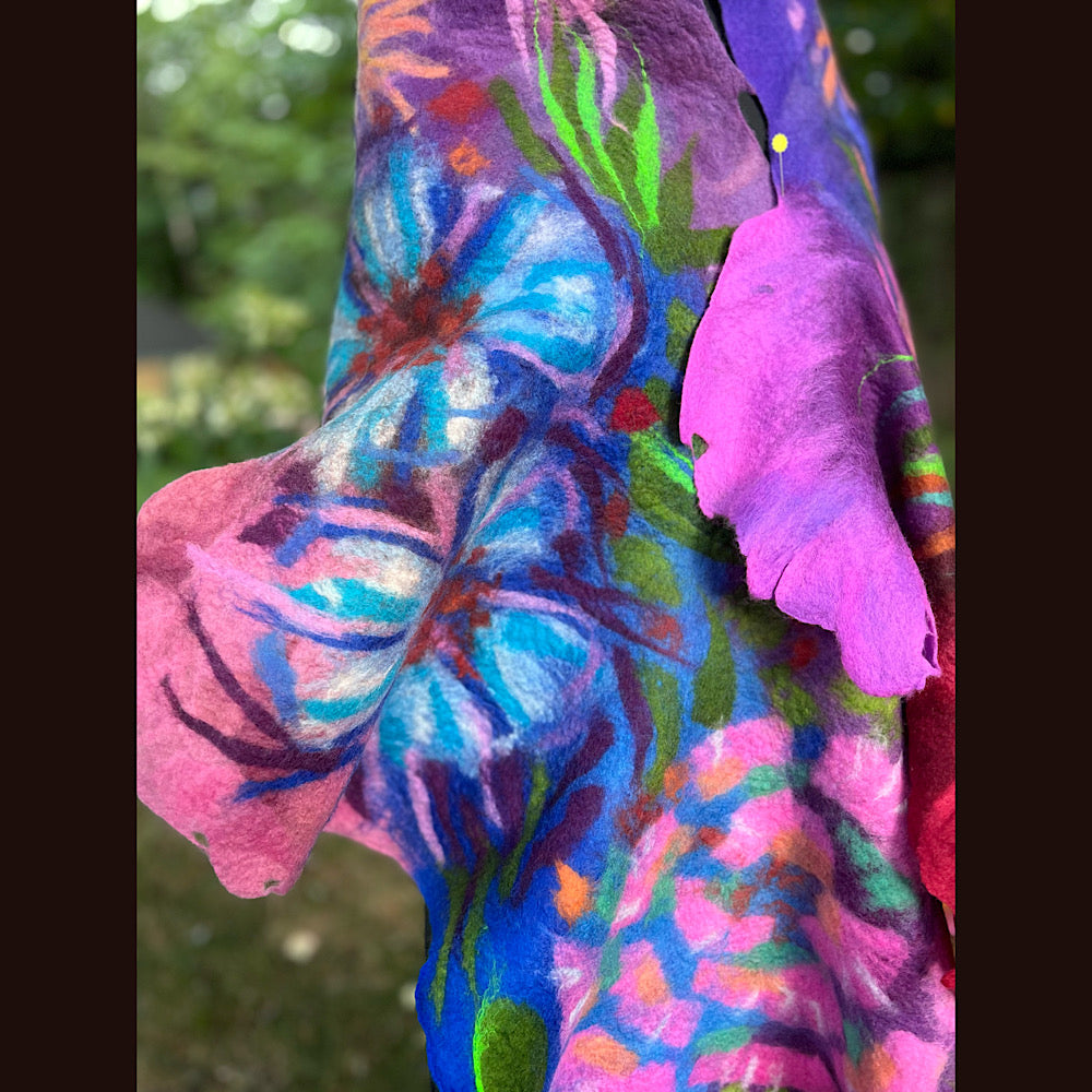 Felted Scarf 85” X 23”