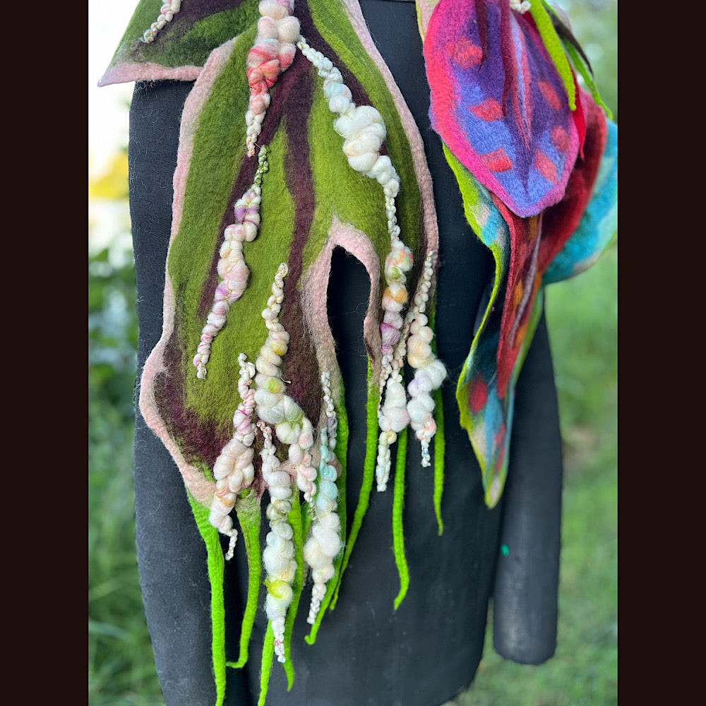 Felted Scarf 62” X 12”