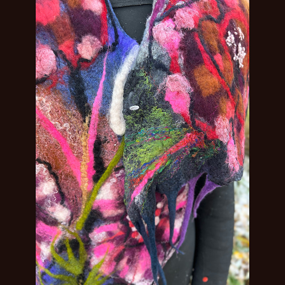 Felted Scarf 77” X 15”