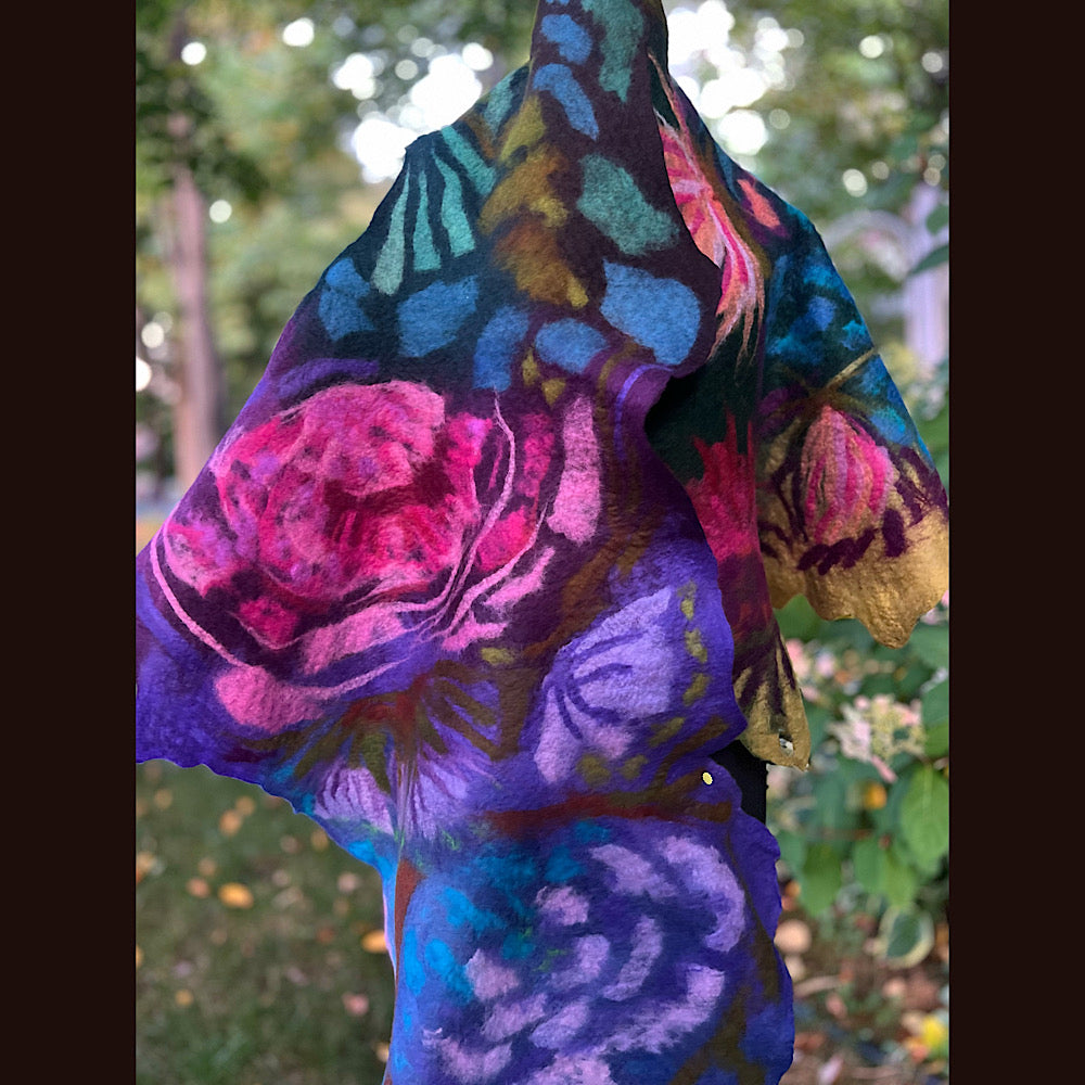 Felted Scarf 80” X 23”