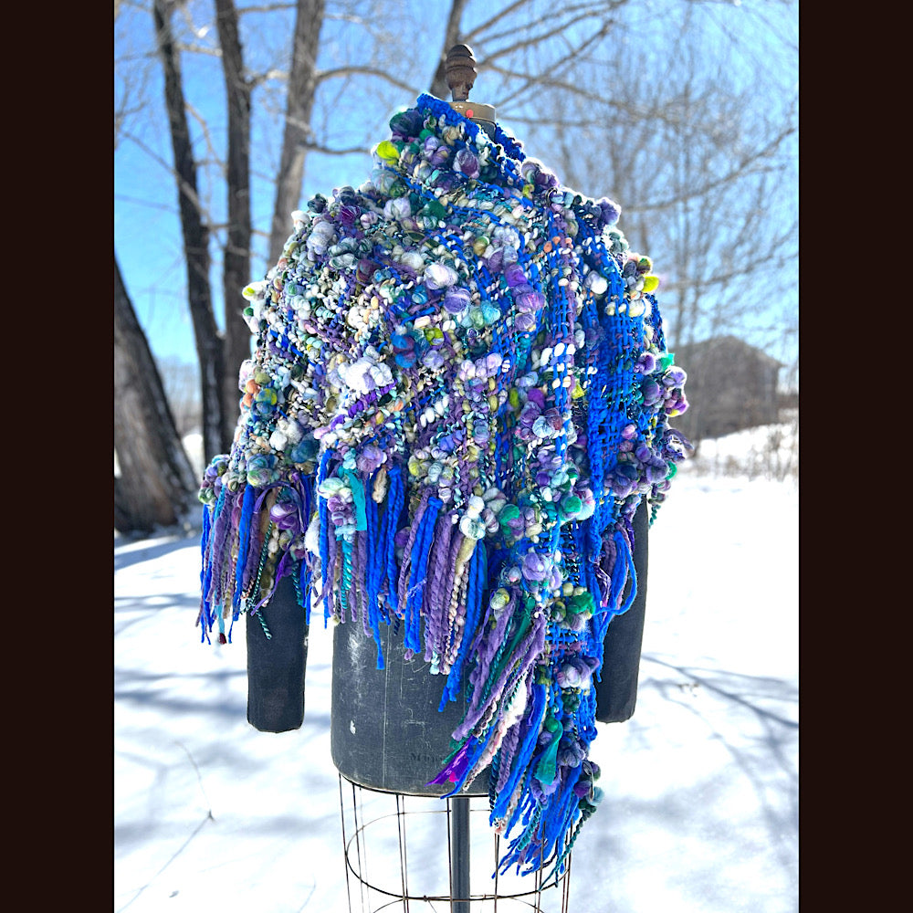 Woven shawl 82” X 37”