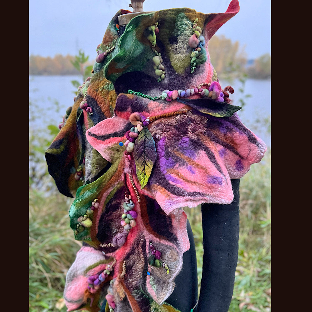 Felted Scarf 70” x 15”