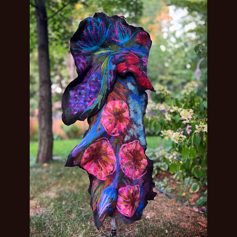 Felted Scarf 92” X 24”