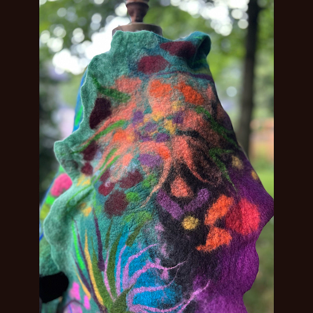 Felted Scarf 80” X 16”