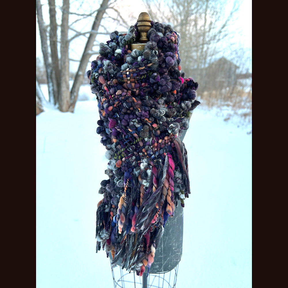 Before midnight Scarf 88” X 10”