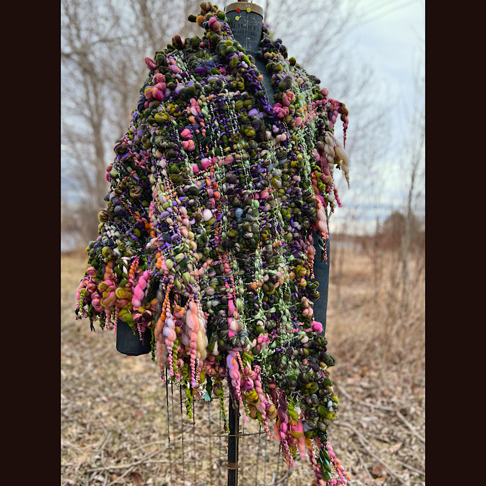 Woven shawl 82” X 37” 1 pound 1/2