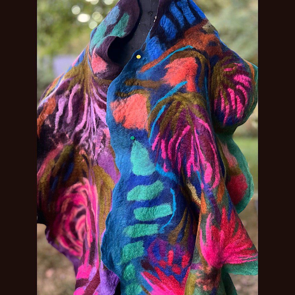 Felted Scarf 86” X 17”