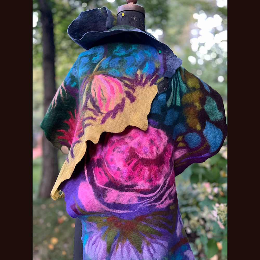 Felted Scarf 80” X 23”