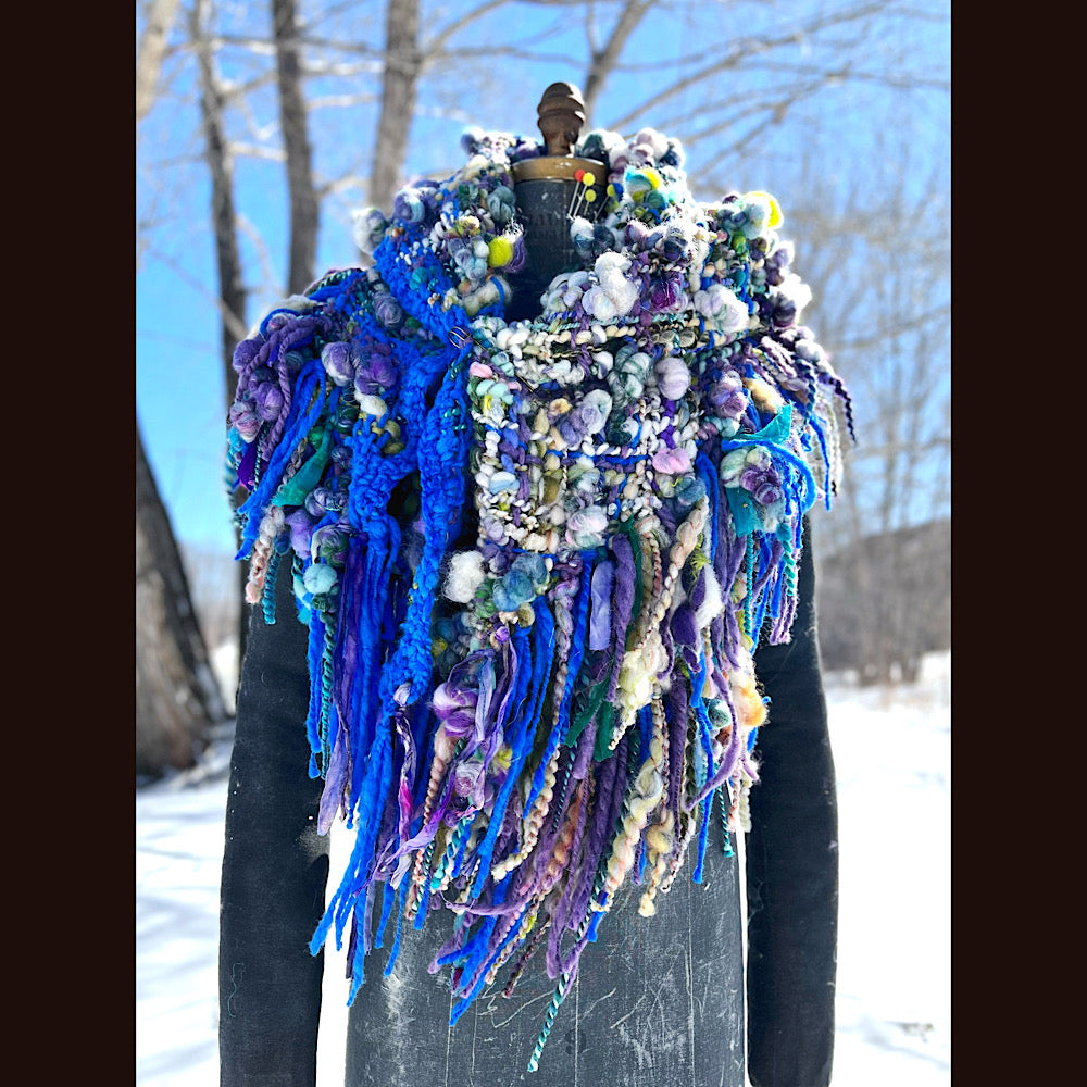 Woven shawl 82” X 37”