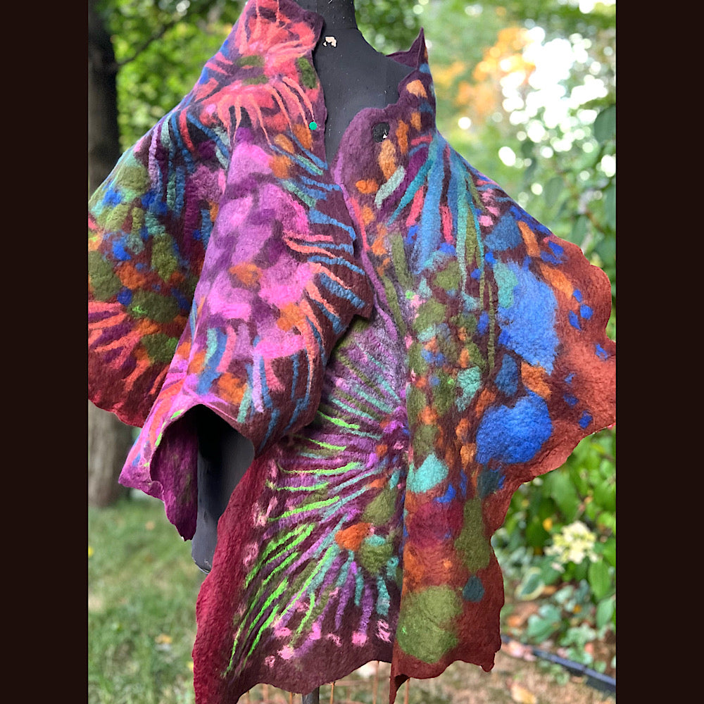 Felted Scarf 80” X 25”