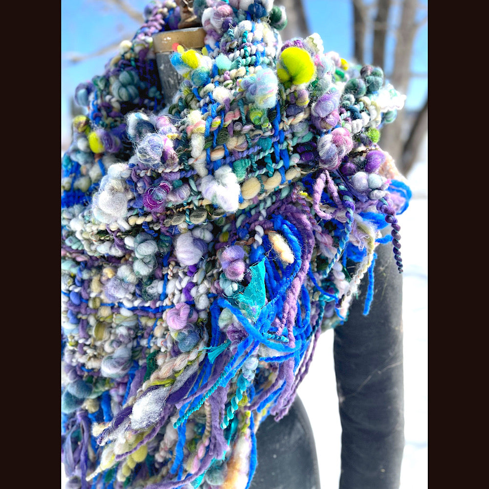 Woven shawl 82” X 37”