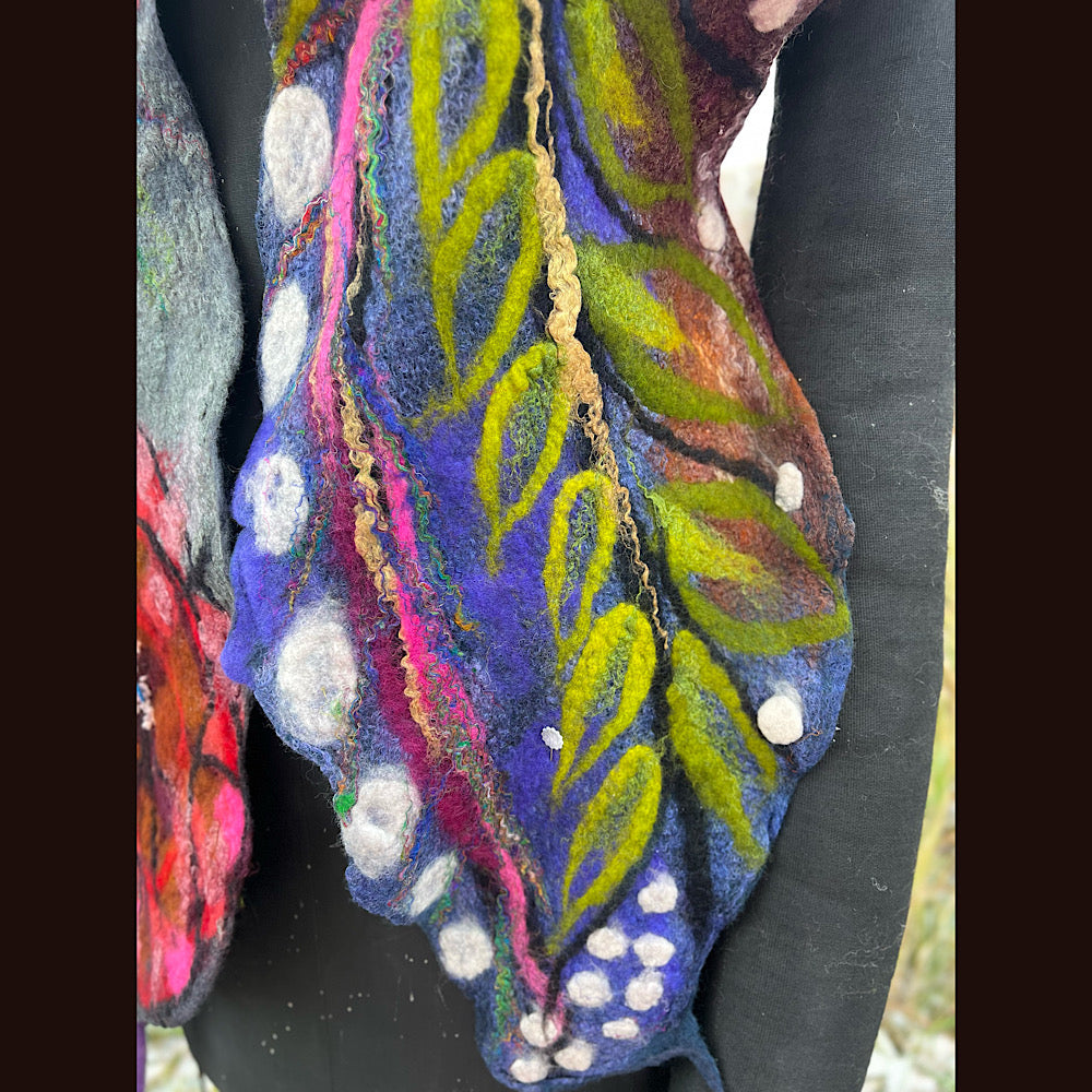 Felted Scarf 77” X 15”