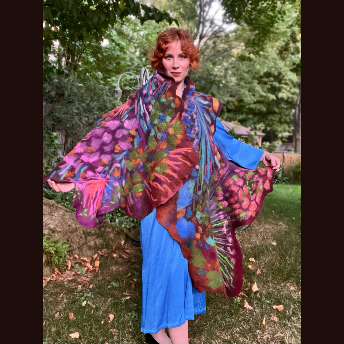 Felted Scarf 80” X 25”