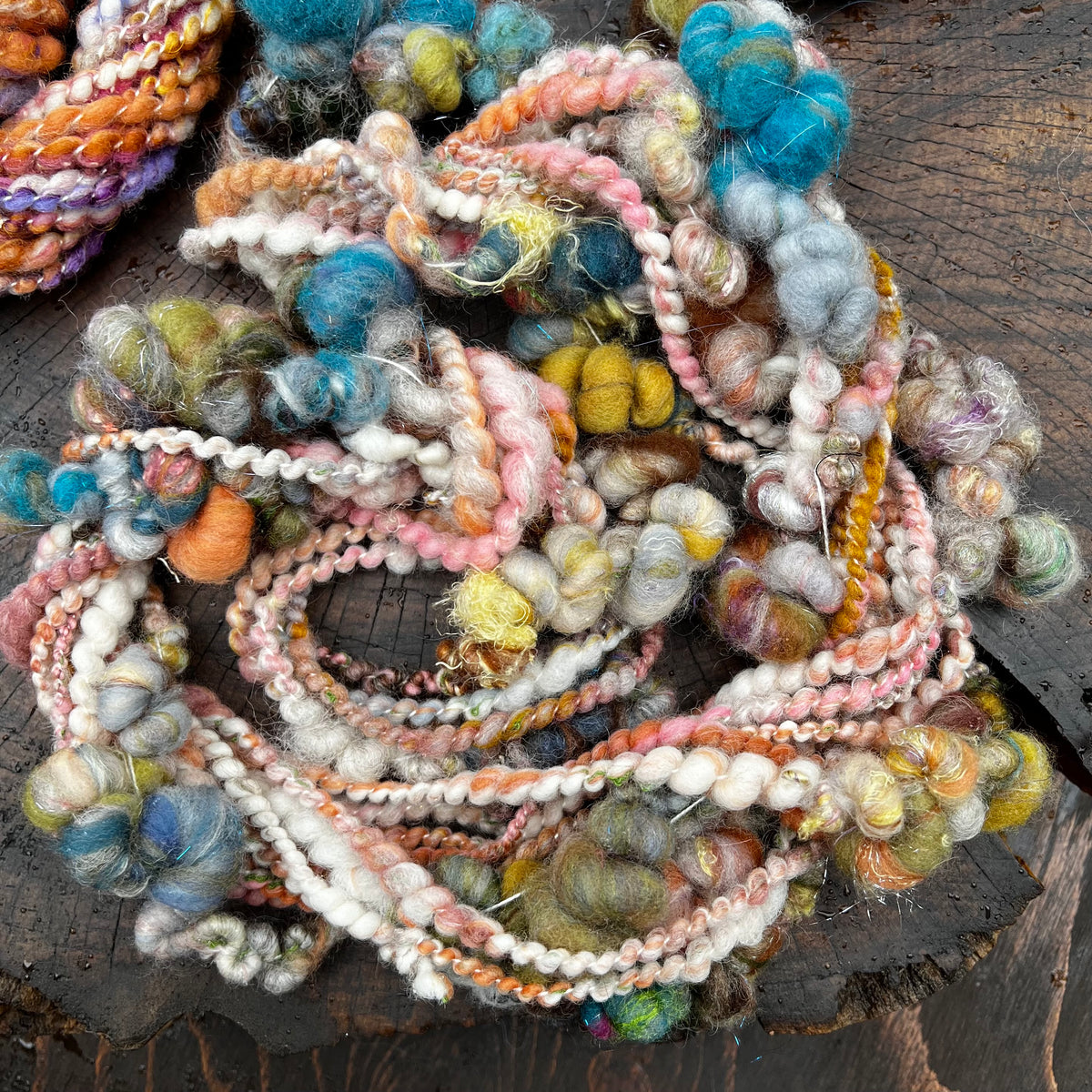 Mini set of art yarns 4.2 oz