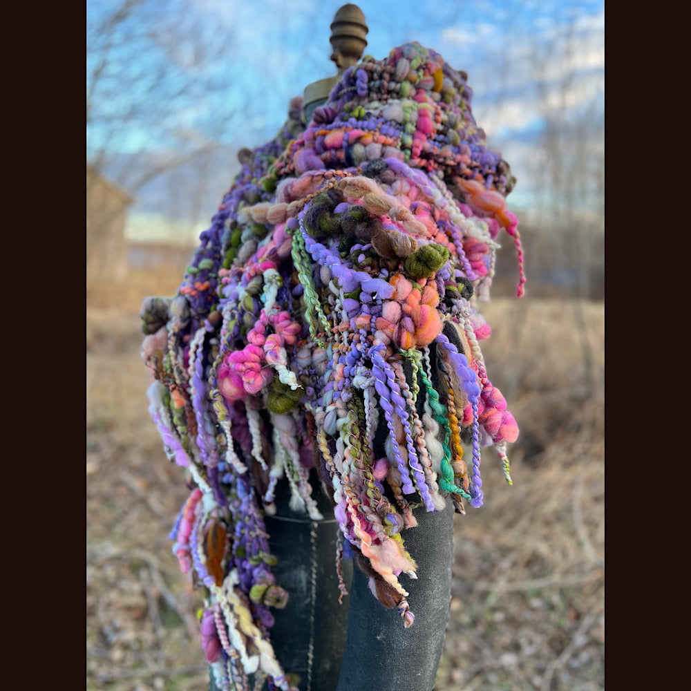 Woven shawl 80” X 34” 1 pound