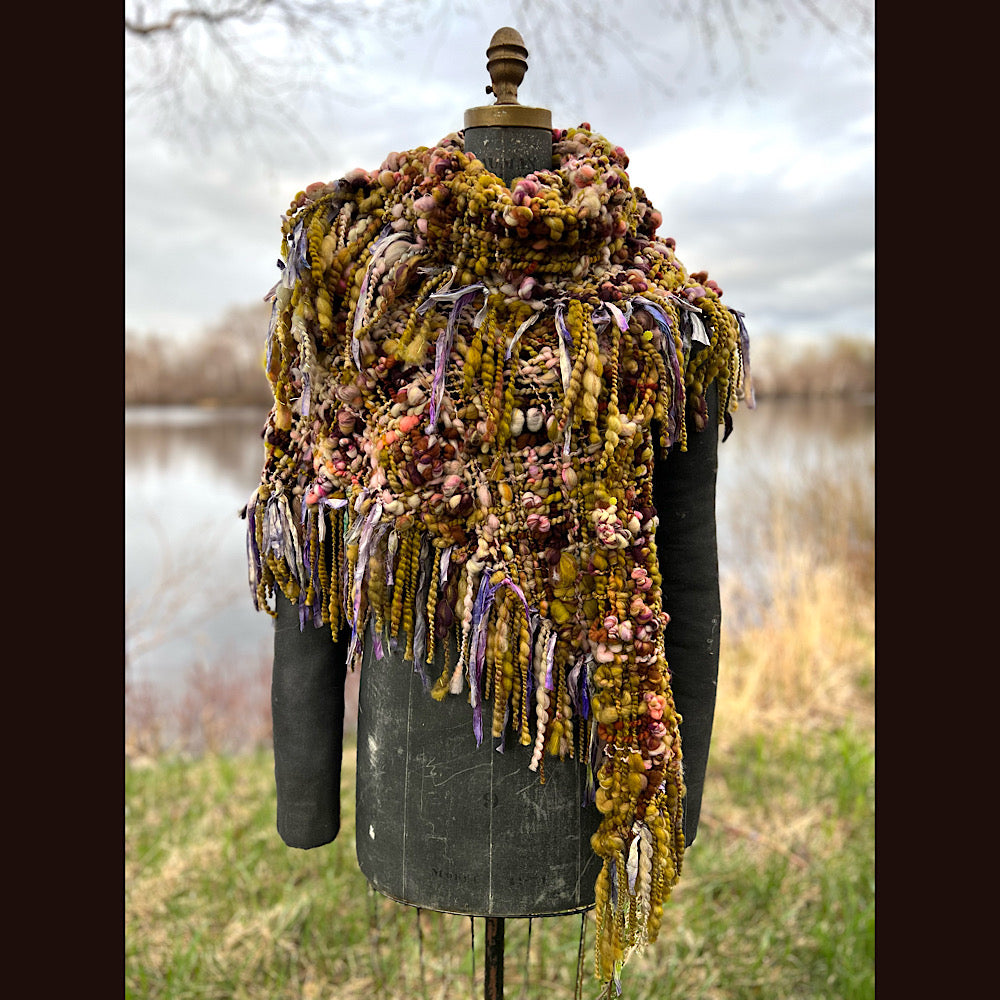 Woven shawl 82” X 36” 1 pound