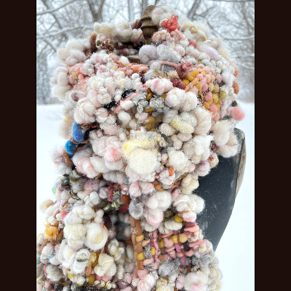 The Golden Rose Scarf 88” X 10”