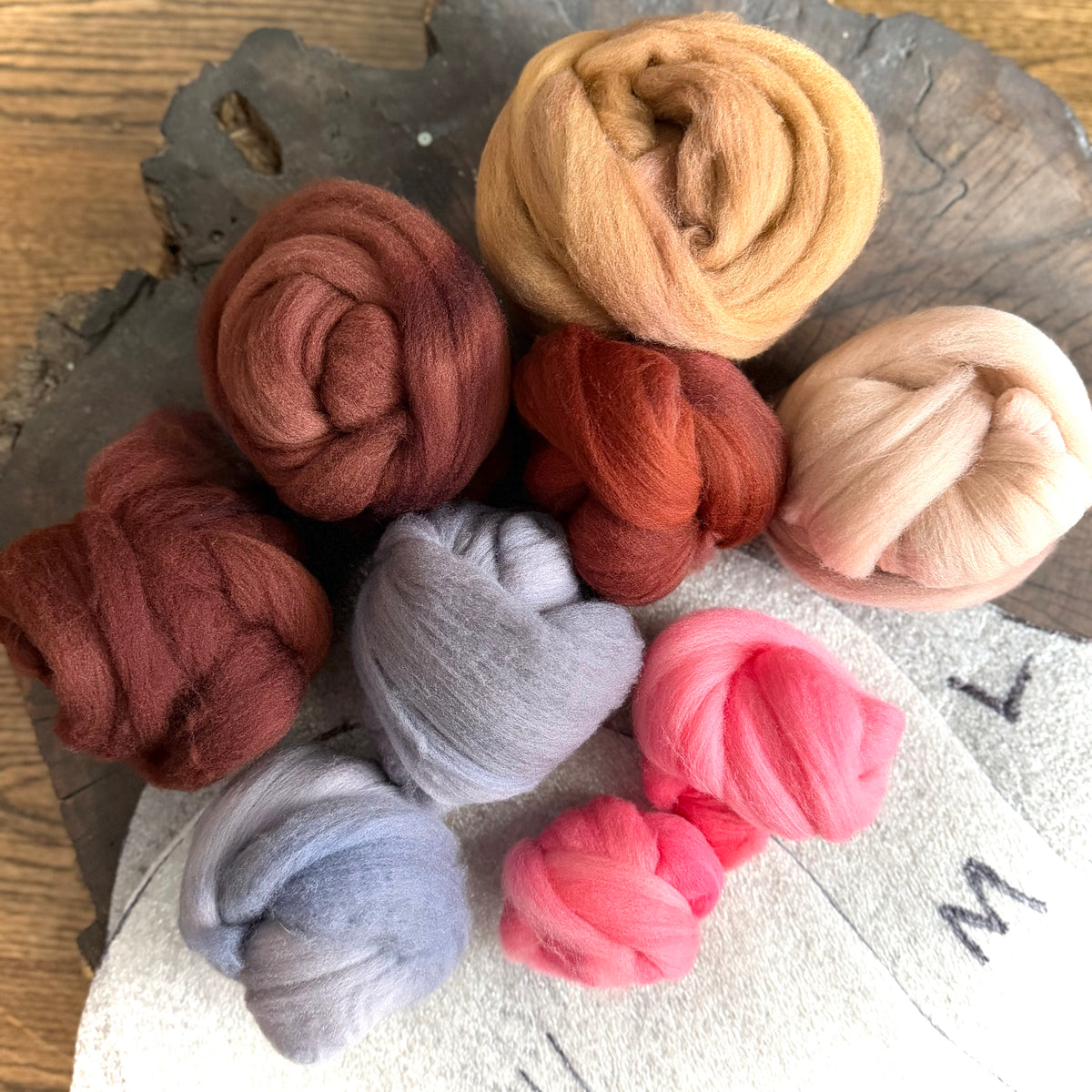 wool Felted hat kit 7 onces 195 grams