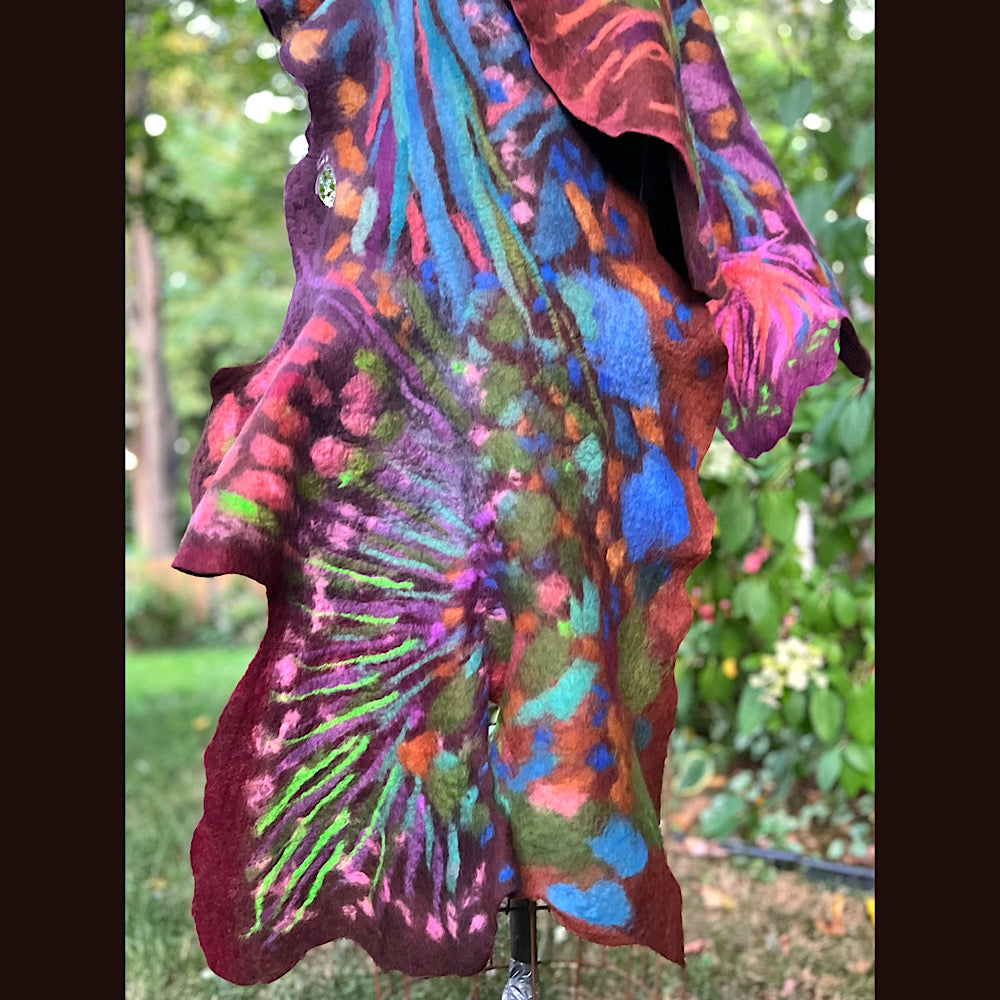 Felted Scarf 80” X 25”