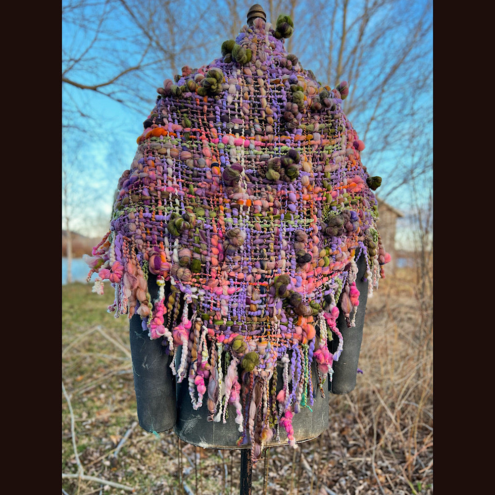 Woven shawl 80” X 34” 1 pound