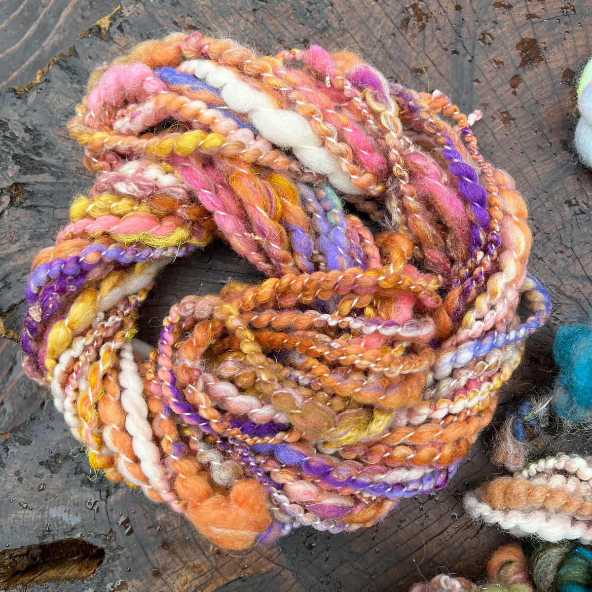 Mini set of art yarns 4.2 oz